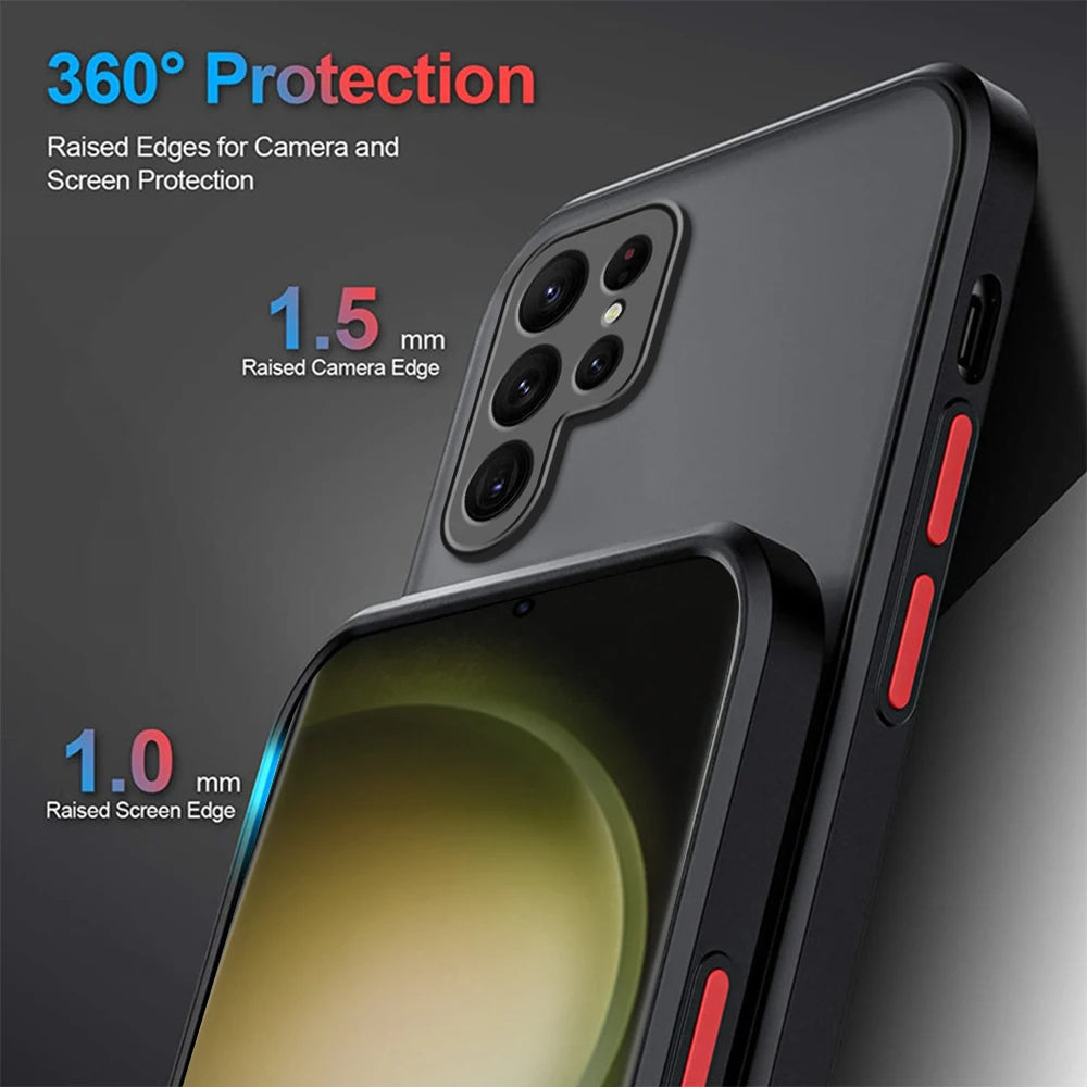 Armor Matte Case For Samsung