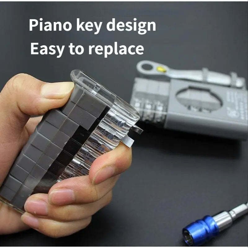 Mini Ratchet Screwdriver Bit Set