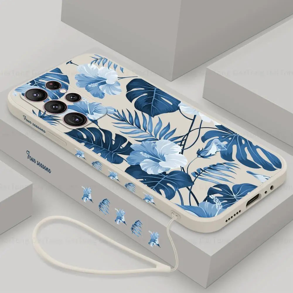 Flowers case For Samsung
