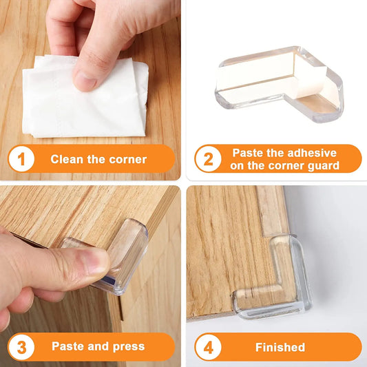 Corner Edge Protection for Baby Safety 10PK