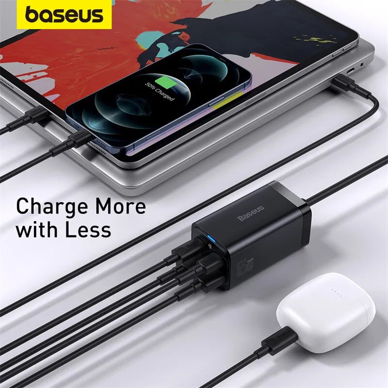 4 in 1 65W GaN Fast Charger