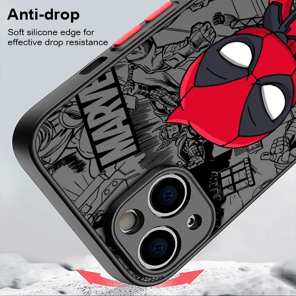 iPhone Cartoon Marvel Case
