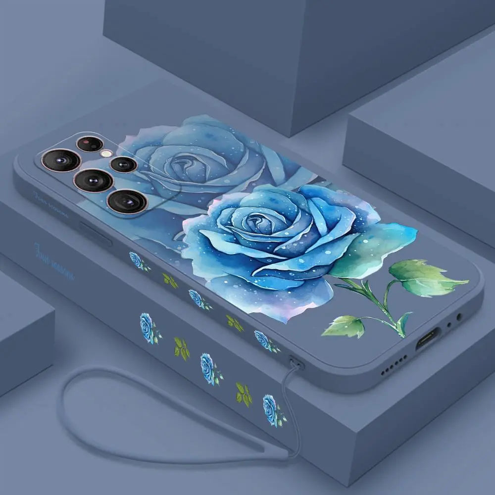 Flowers case For Samsung