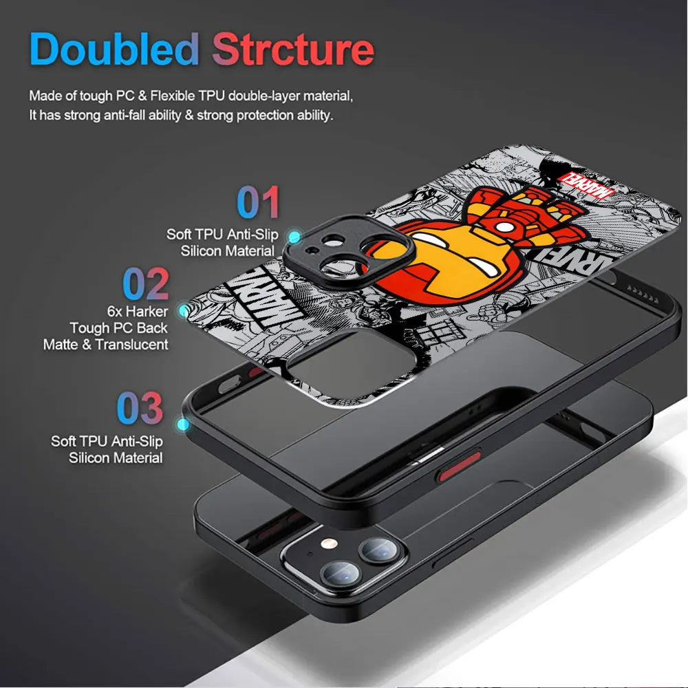 iPhone Cartoon Marvel Case