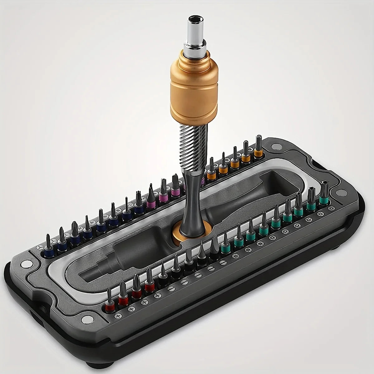 Magnetic 37 piece Screwdriver bit Set Repair Tool Kit