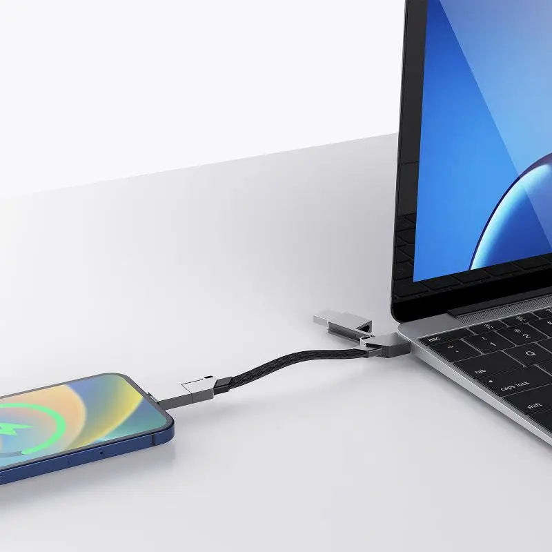 Multi Fast Charging Cable Keychain