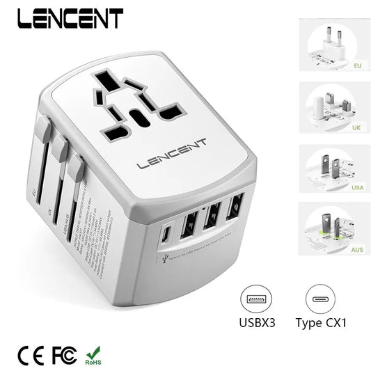 5-in-1 Universal Travel Adapter