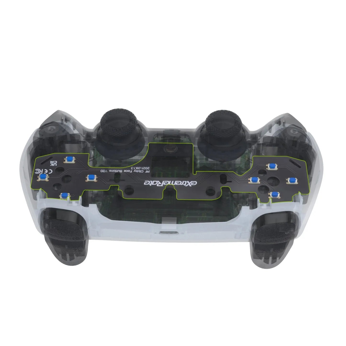 eXtremeRate Face Clicky Kit V2, Dpad Action Buttons, Mouse Click Kit for PS5 Controller BDM-010 & BDM-020