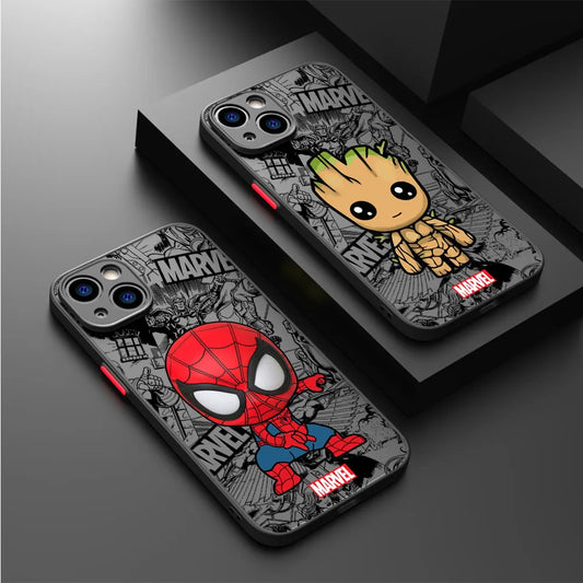iPhone Cartoon Marvel Case