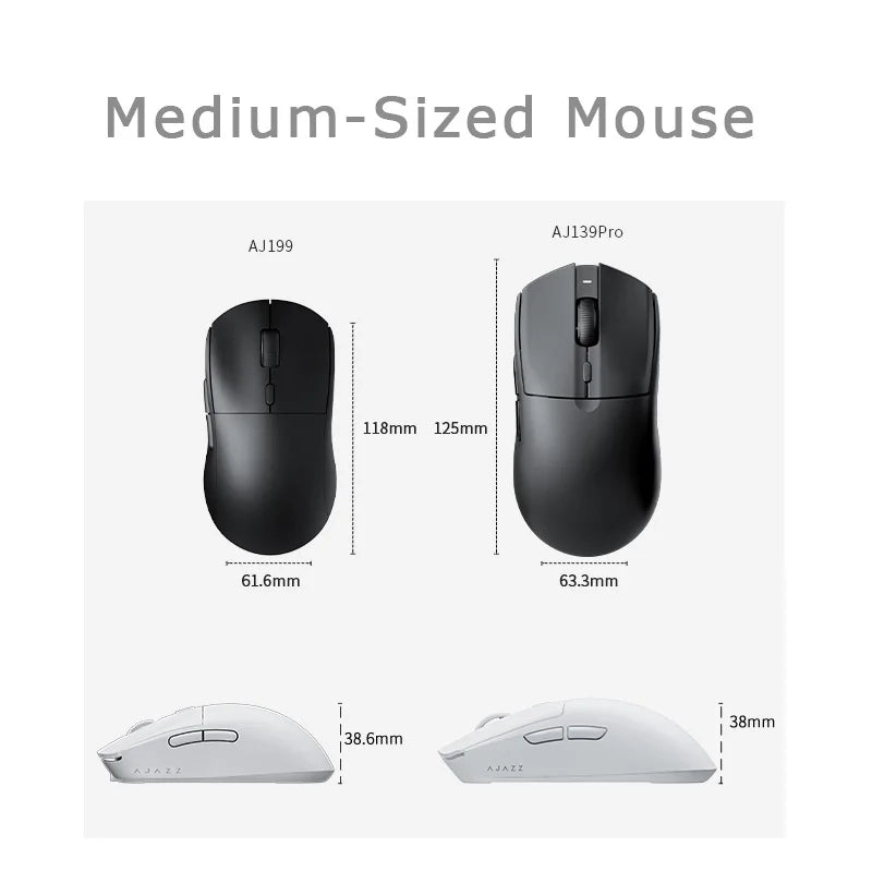 Pro Wireless Gaming Mouse for PC