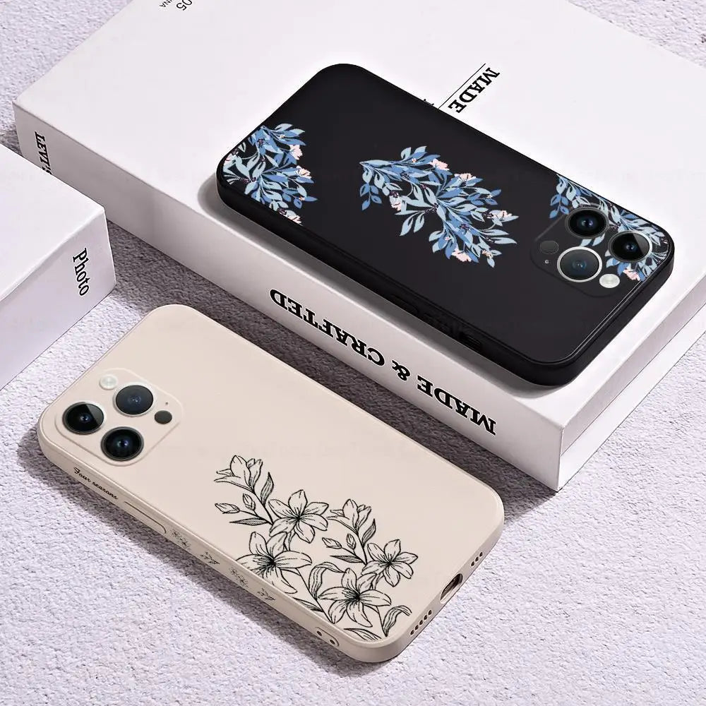 Flowers case For Samsung