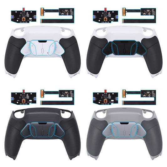 eXtremeRate Rubberized Grip Programable RISE4 Remap Kit for PS5 Controller BDM-010 & BDM-020