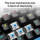 Gaming Wired Mechanical Colorful Lighting keyboard For Microsoft Windows and Apple IOS System
