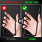 Magnetic Antispy Tempered Glass Privacy Metal 360 Case For iphone